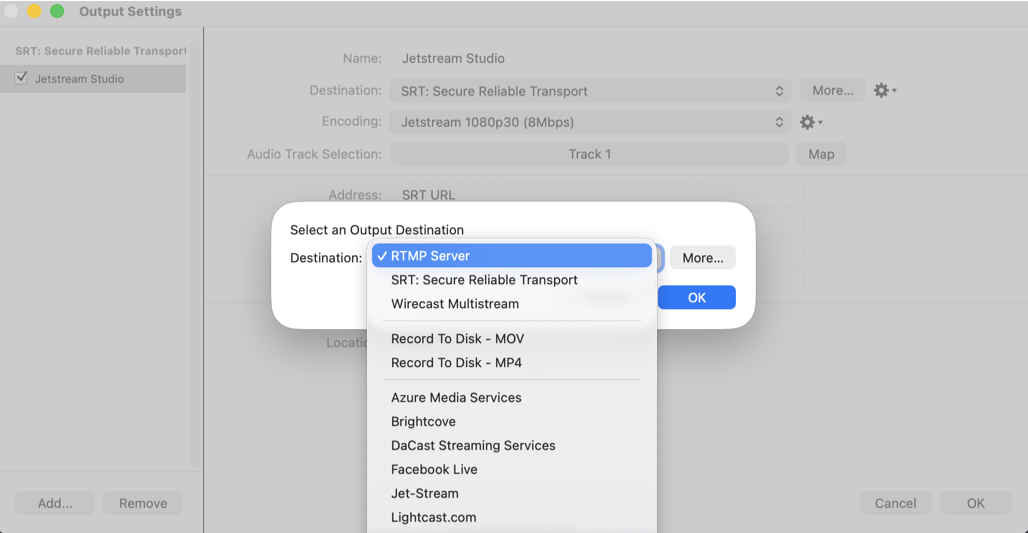 Select protocol